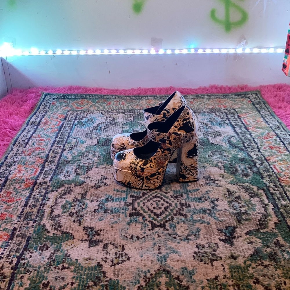 Patterned Heels
